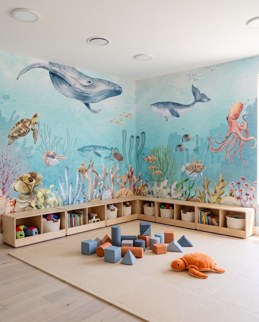 Reef Wanderers in an interior