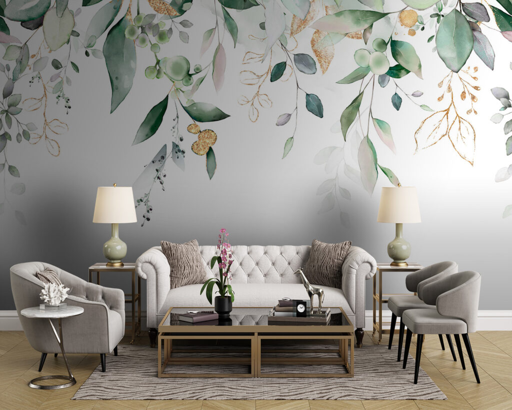 Leafy Garland in an interior