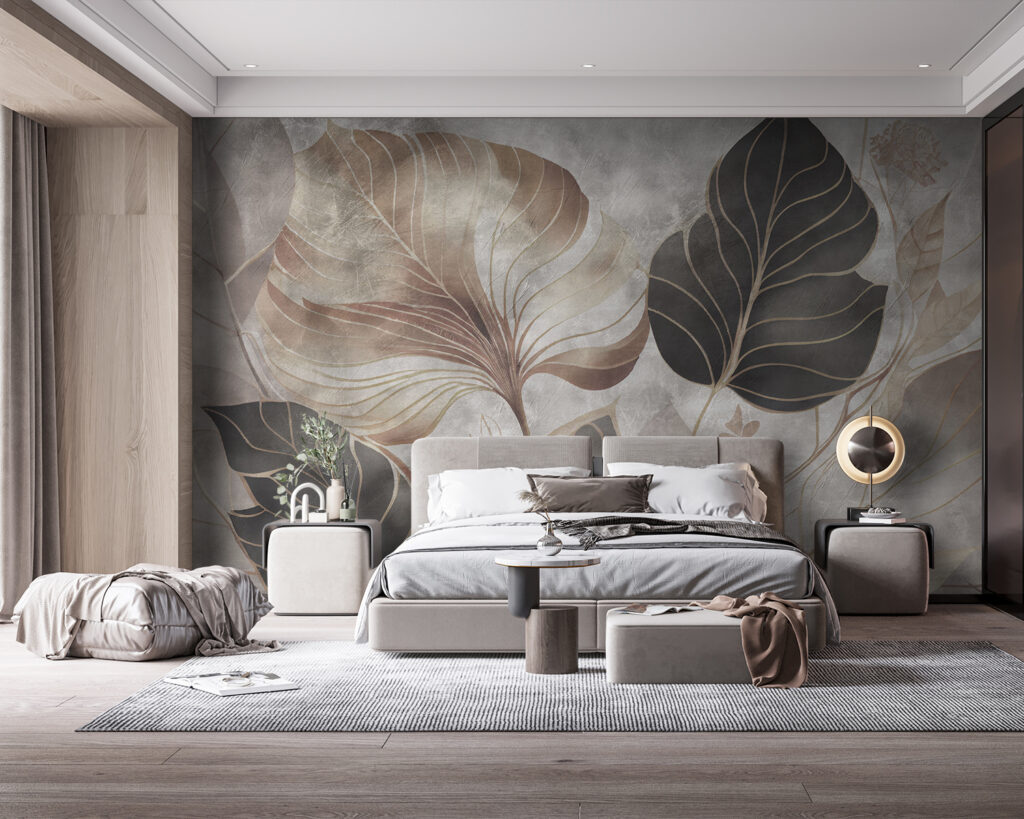 Broad leaves, fine stems — interior 1