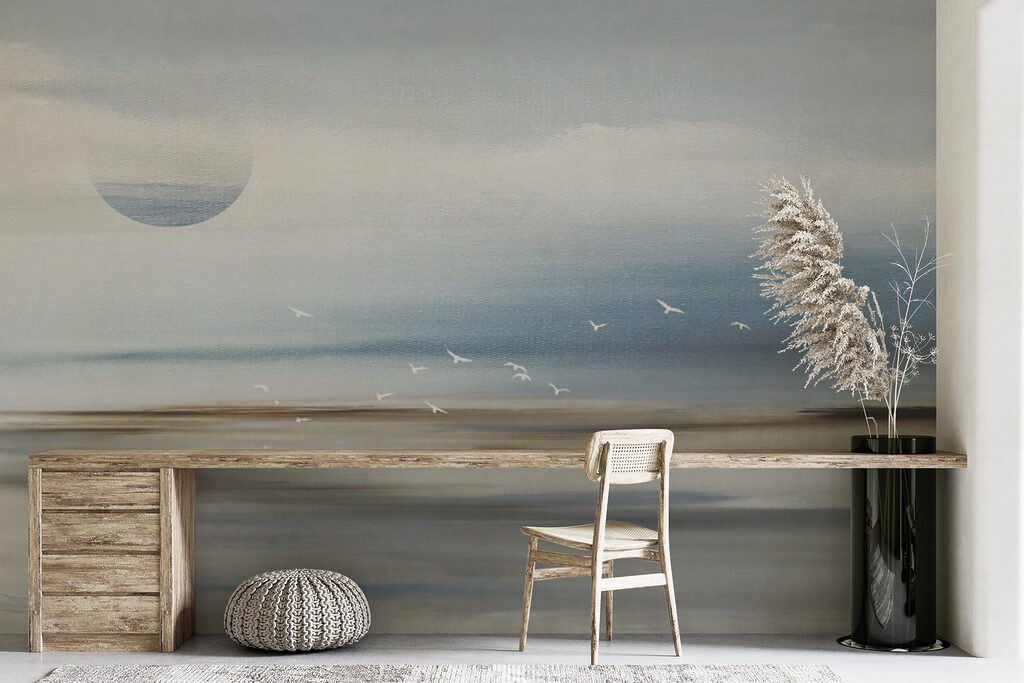 Moon above the beach — interior 5