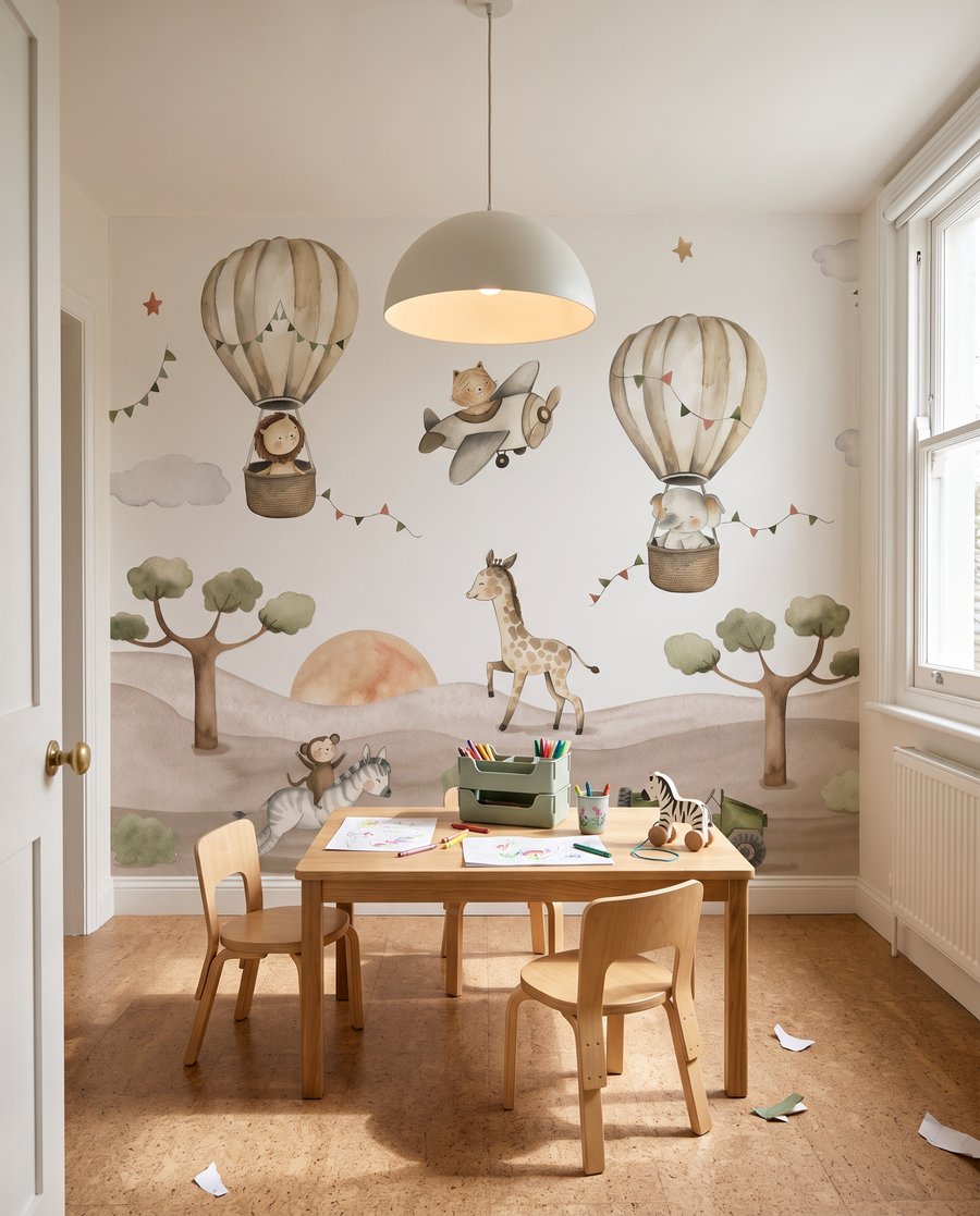 Little Balloon Safari in an interior