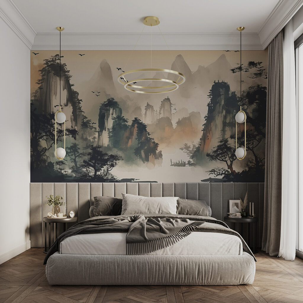 Boat among rock peaks — interior 4