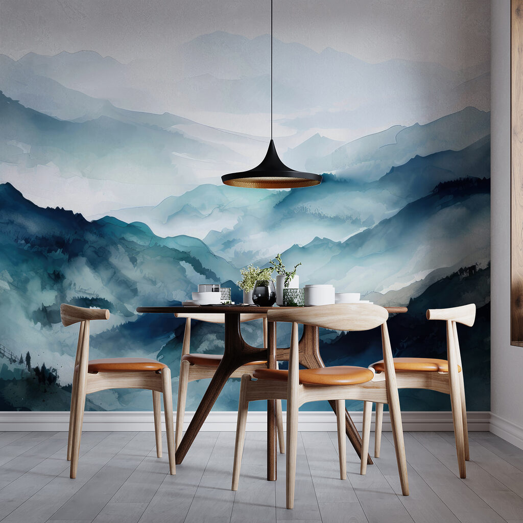 Mountain Watercolour — interior 5