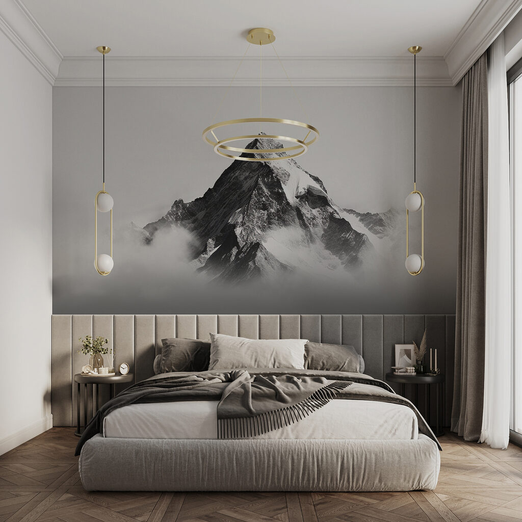 Lonely peak above clouds — interior 5