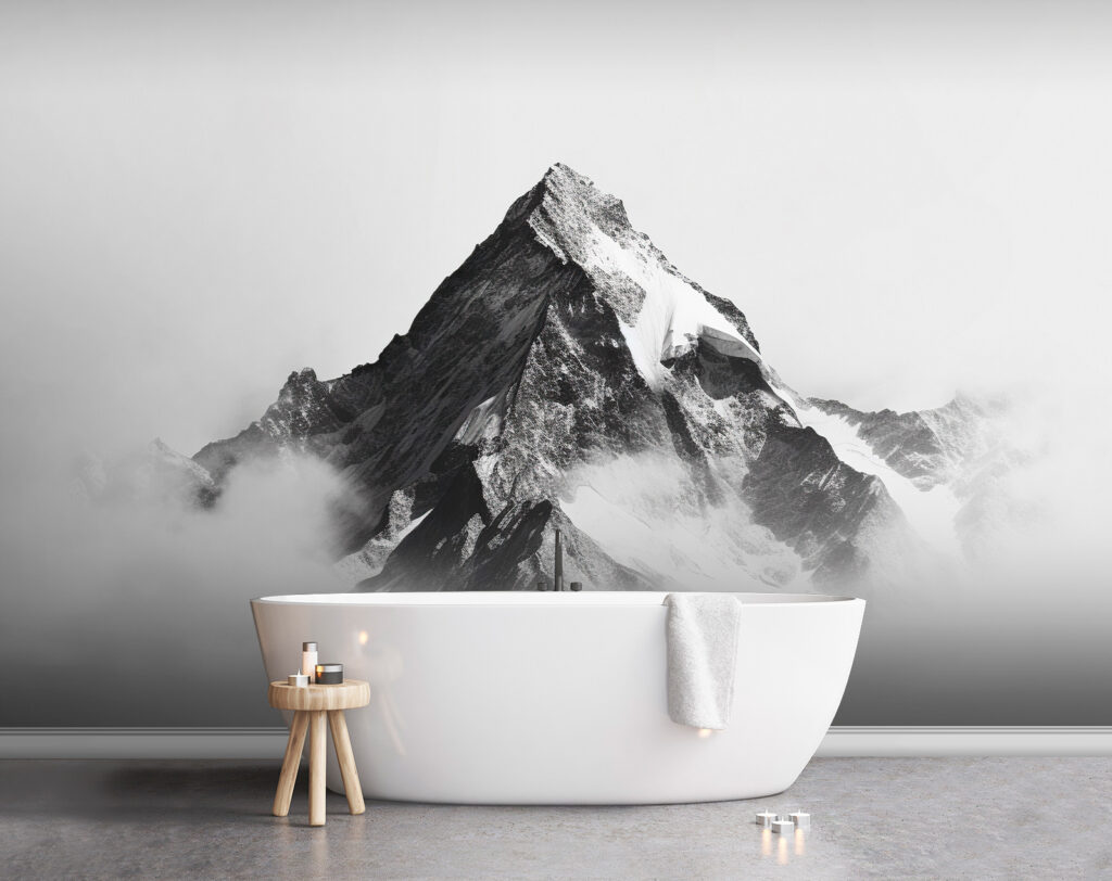 Lonely peak above clouds — interior 3