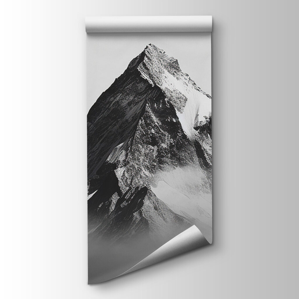 Lonely peak above clouds — product view