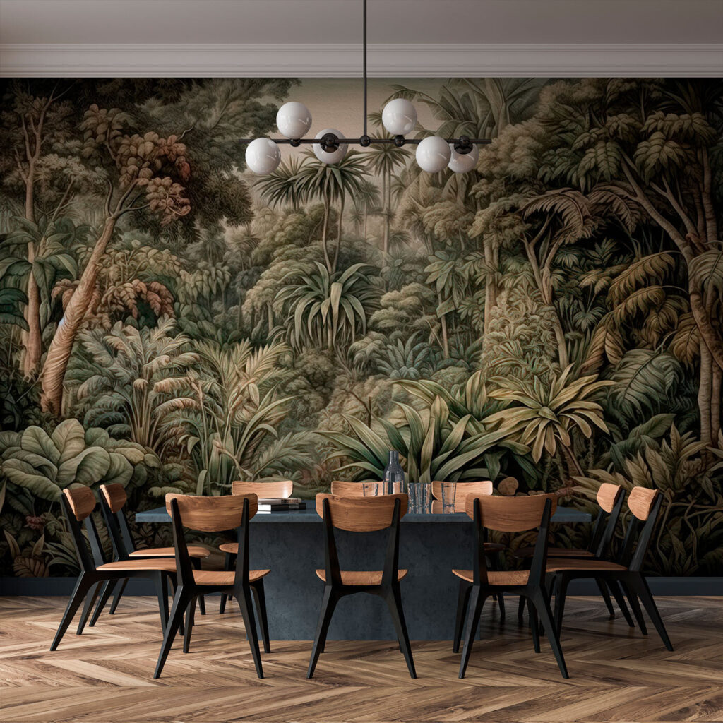 Hidden Rainforest in an interior