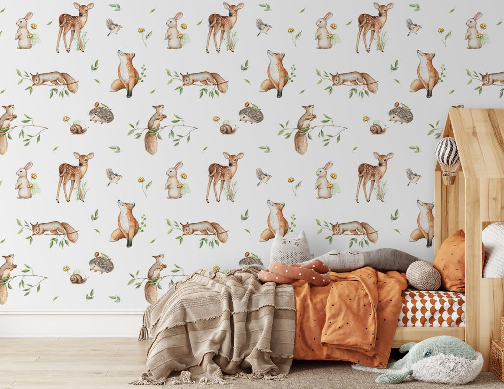 Small woodland animals — interior 2