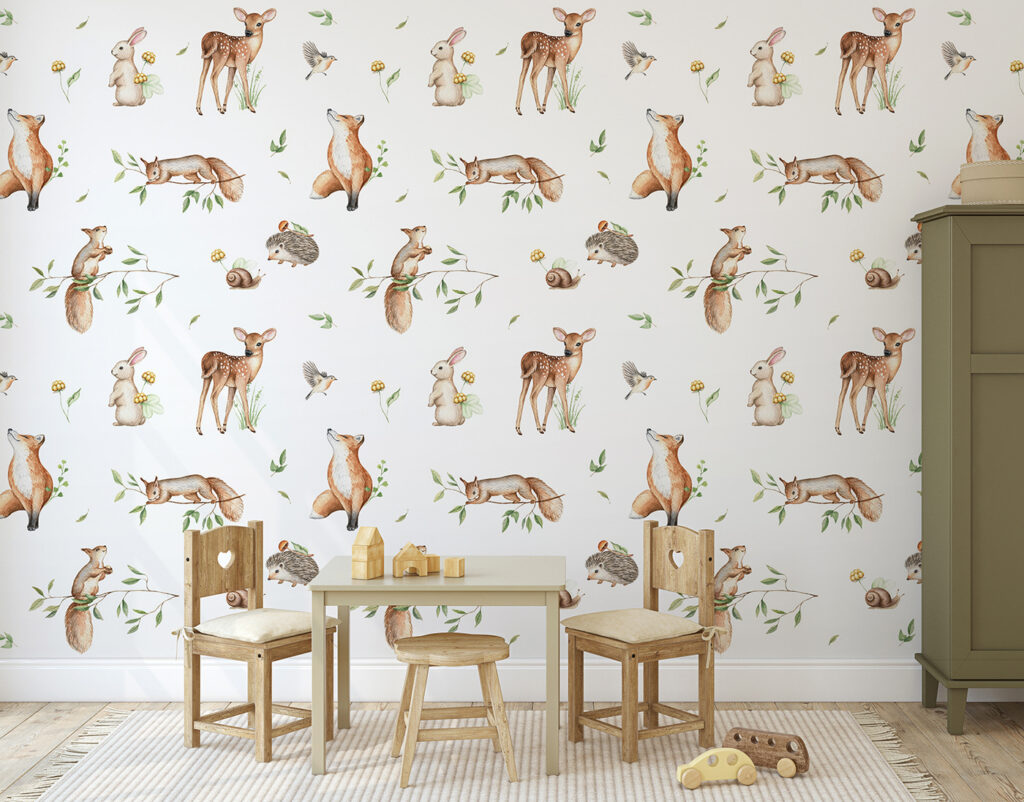 Small woodland animals — interior 3