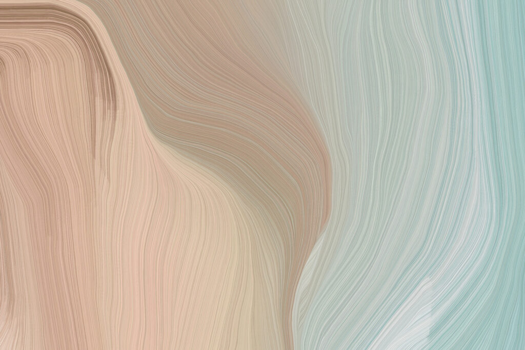 Pastel flowing lines — full design