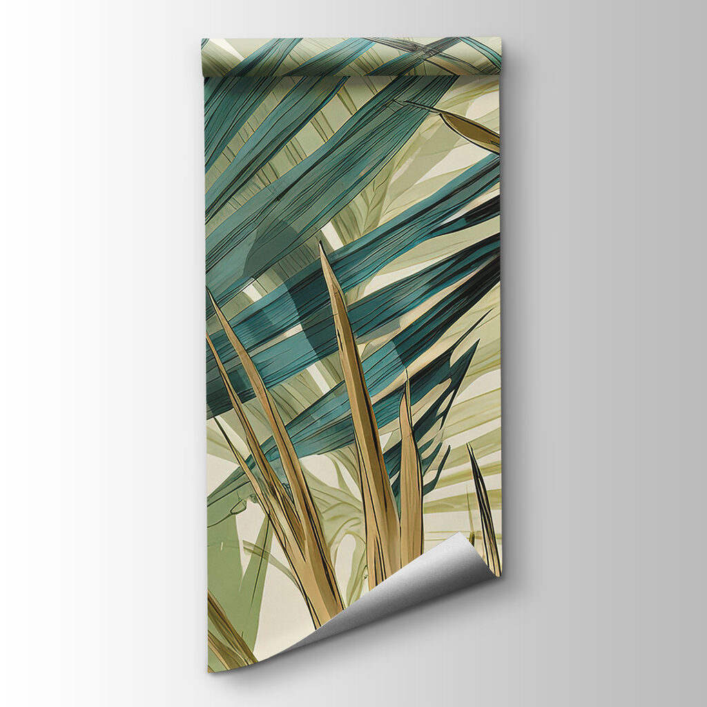 Green palm fronds — product view