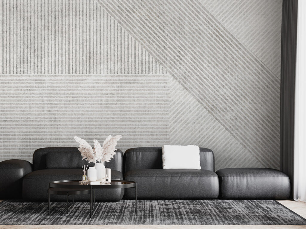 Fine diagonal weave — interior 1