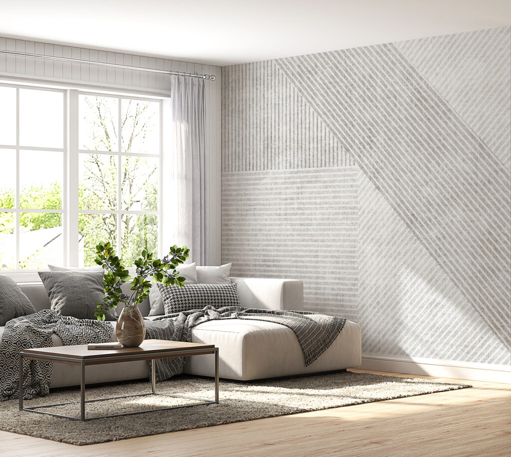 Fine diagonal weave — interior 3