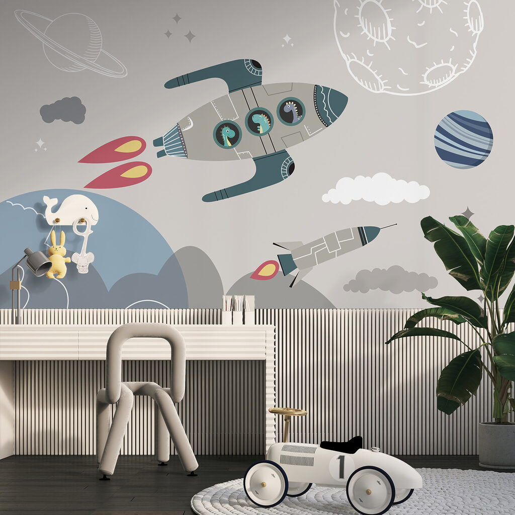 Rockets among planets — interior 3