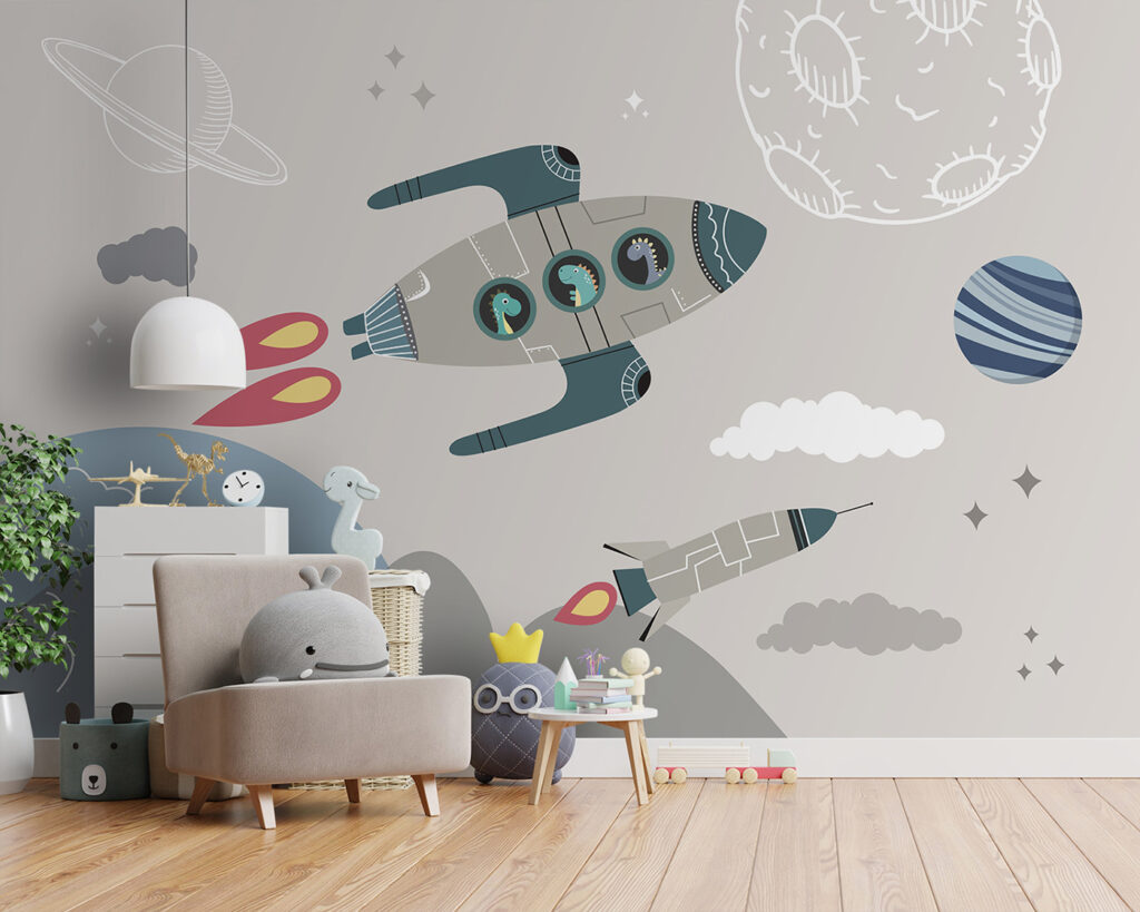 Rockets among planets — interior 1
