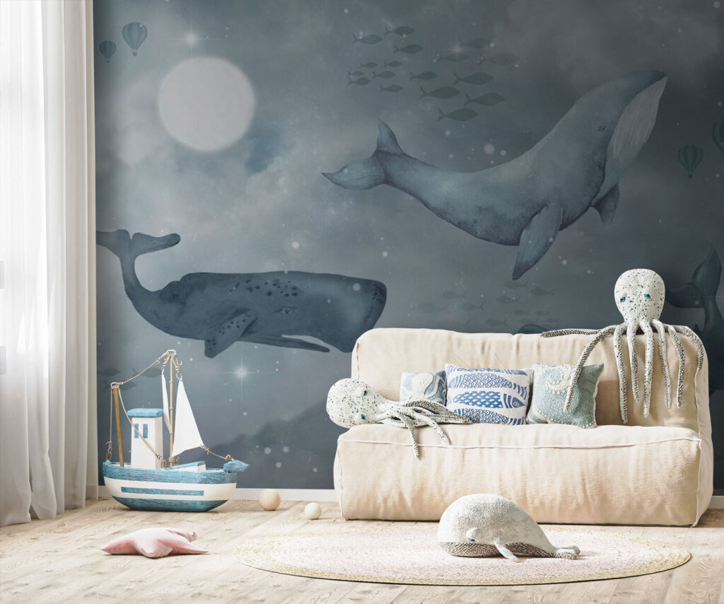 Whale Moon in an interior