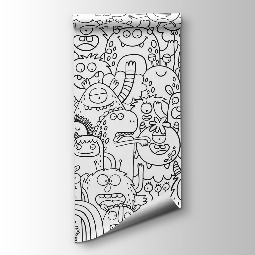 Black and white monsters — product view