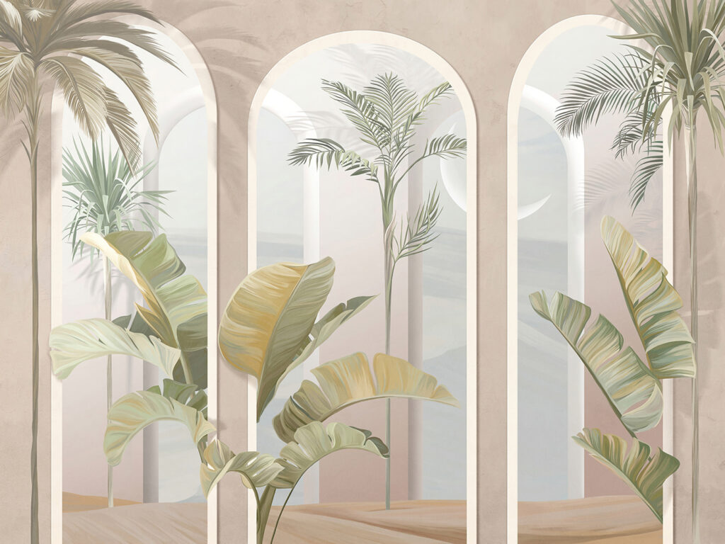 Palm Courtyard — full design