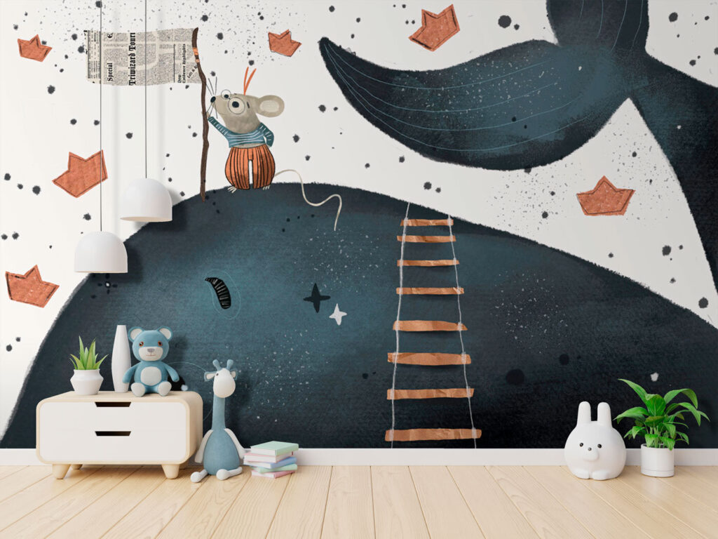 Mouse on a whale — interior 3