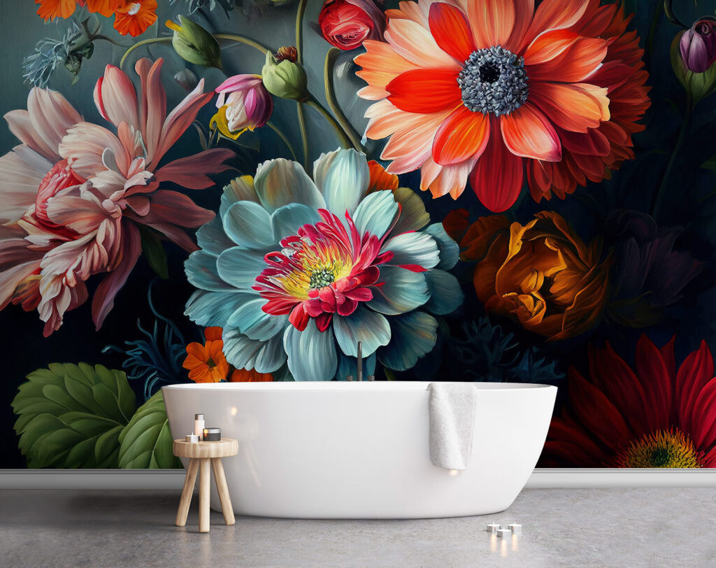Garden Colour in an interior