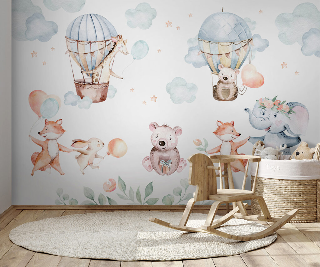 Woodland Balloon Friends — interior 3