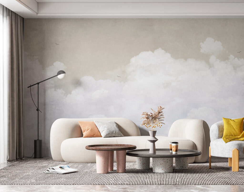 Clouds in soft pastels — interior 1