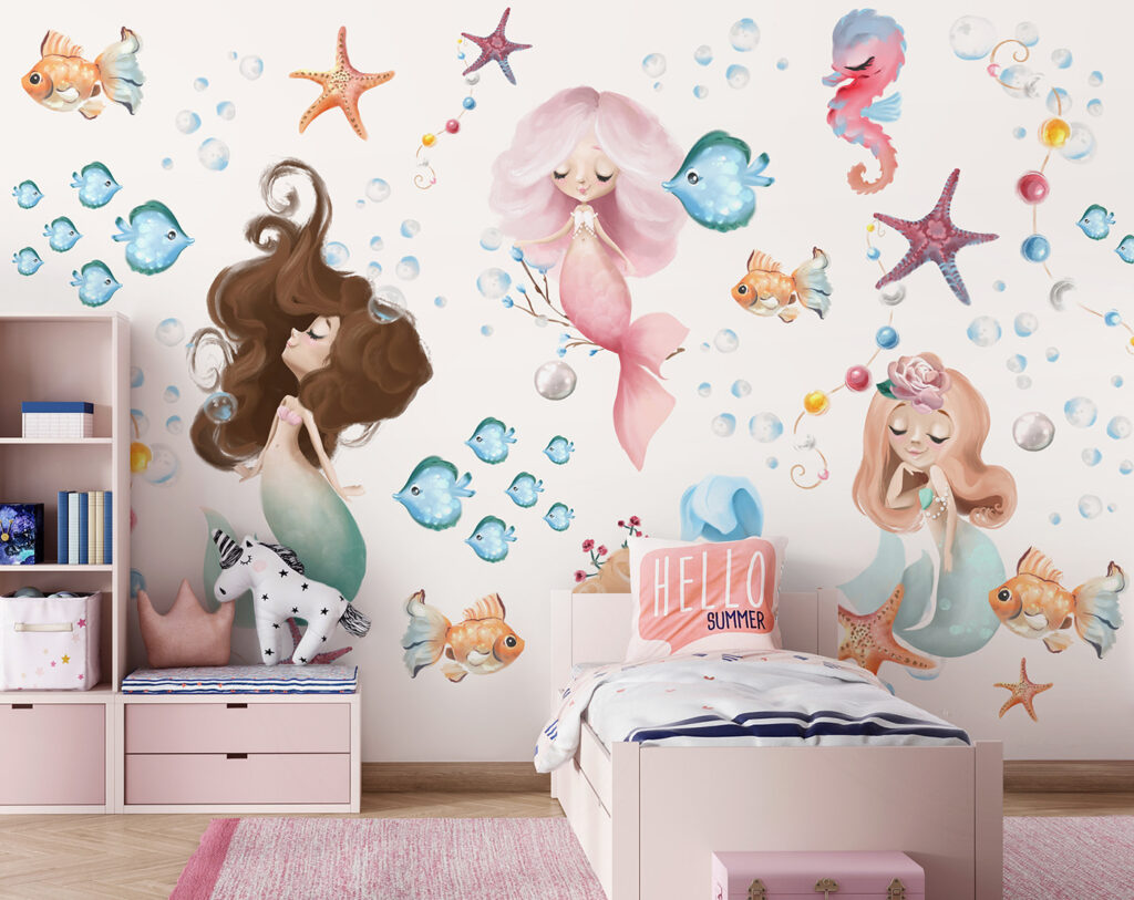 Mermaids among seahorses — interior 1