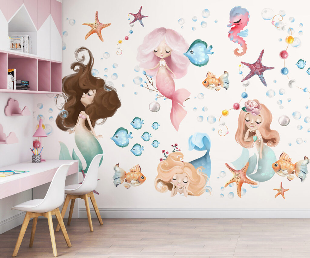 Mermaids among seahorses — interior 2