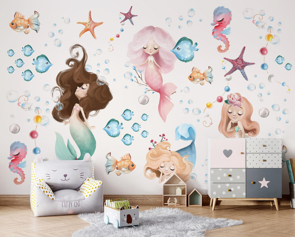 Mermaids among seahorses — interior 3