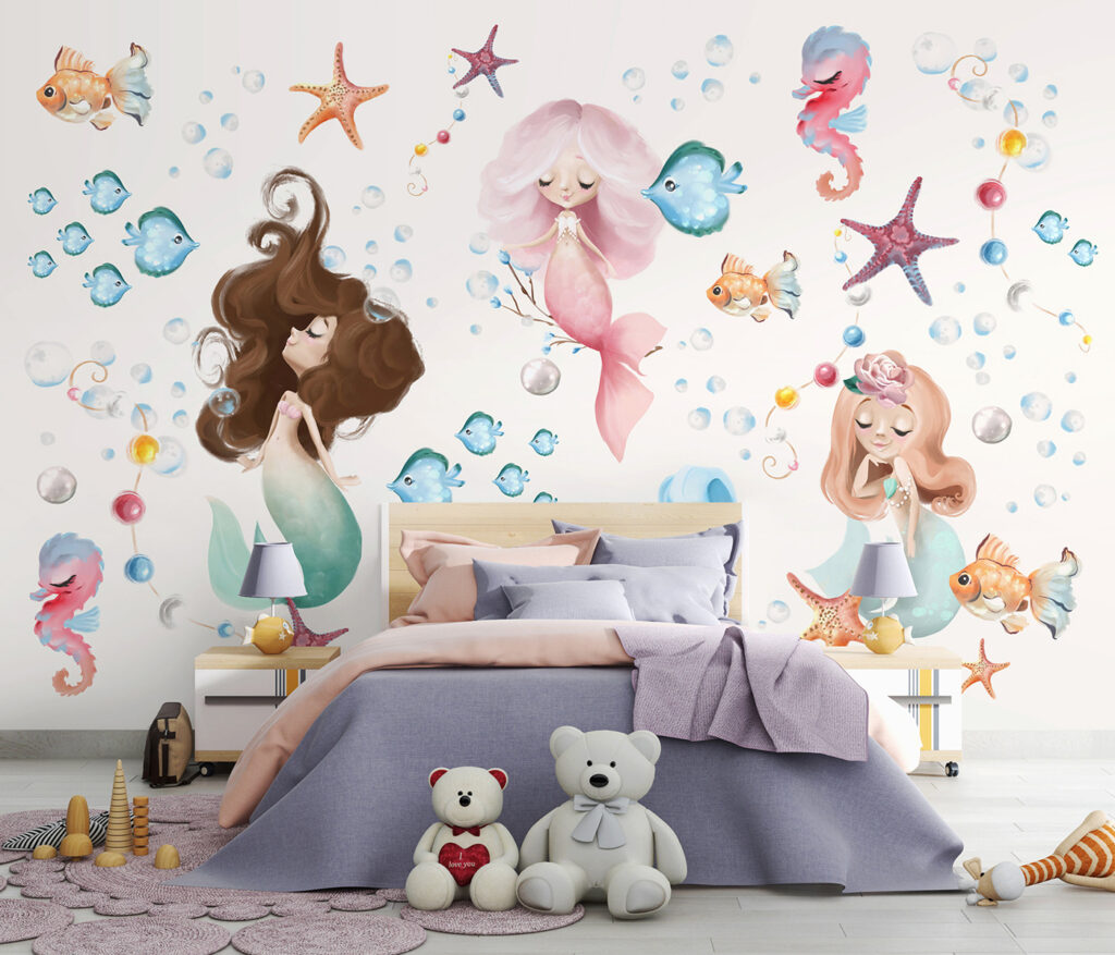 Mermaids among seahorses — interior 4