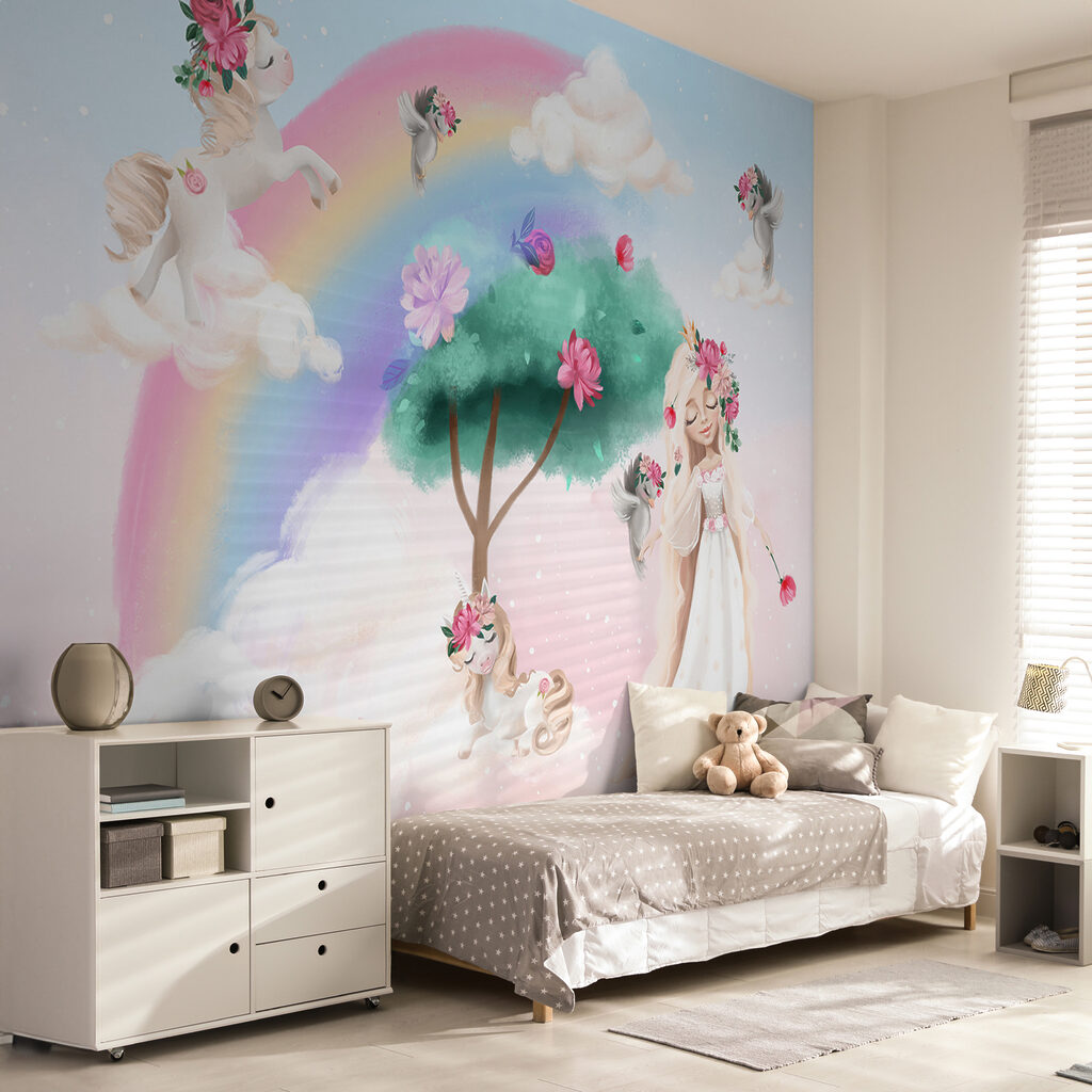Princess and rainbow tree — interior 5
