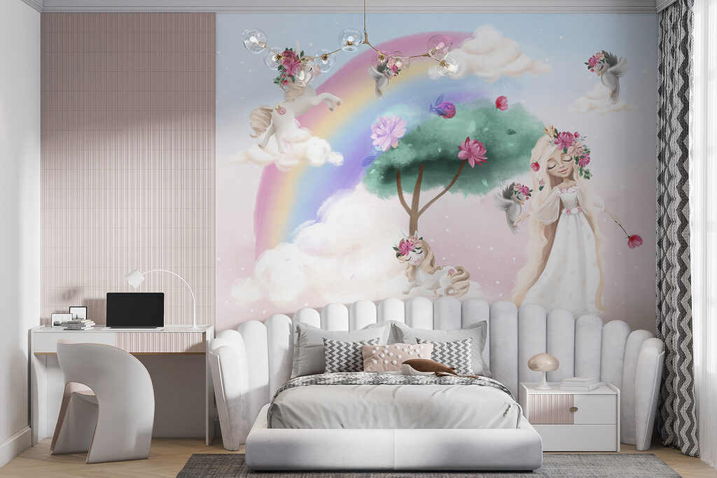 Princess and rainbow tree — interior 6