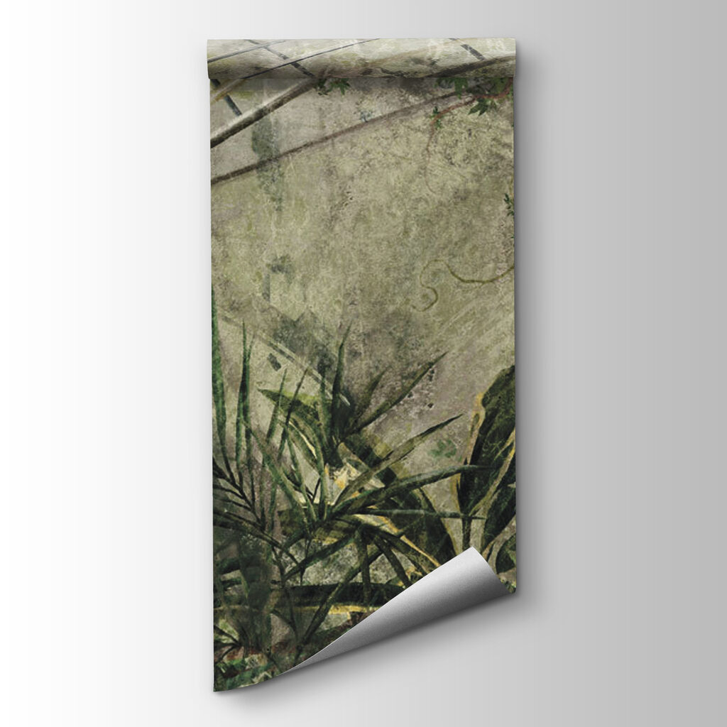 Bamboo stems in jungle — product view