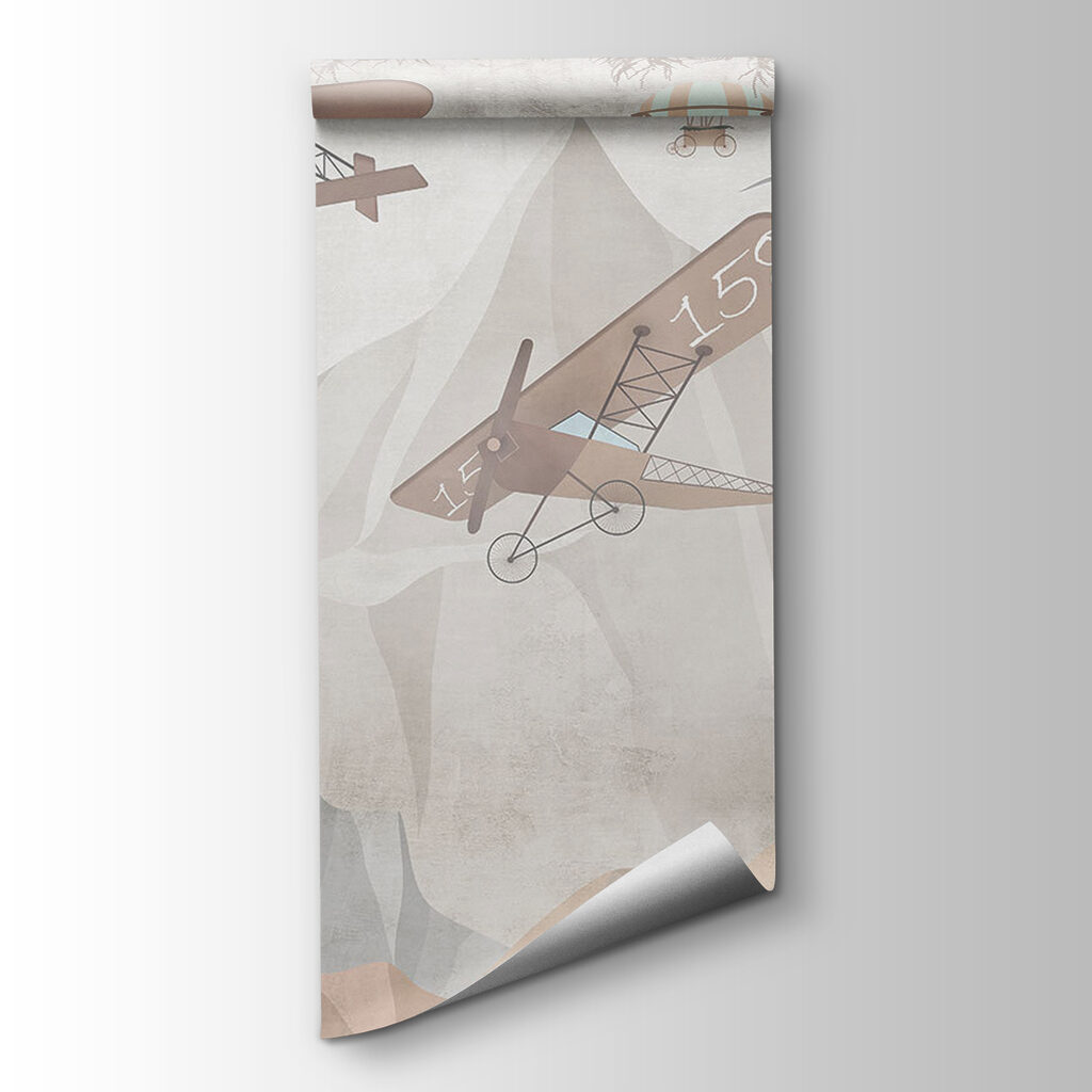 Planes above sandy mountains — product view
