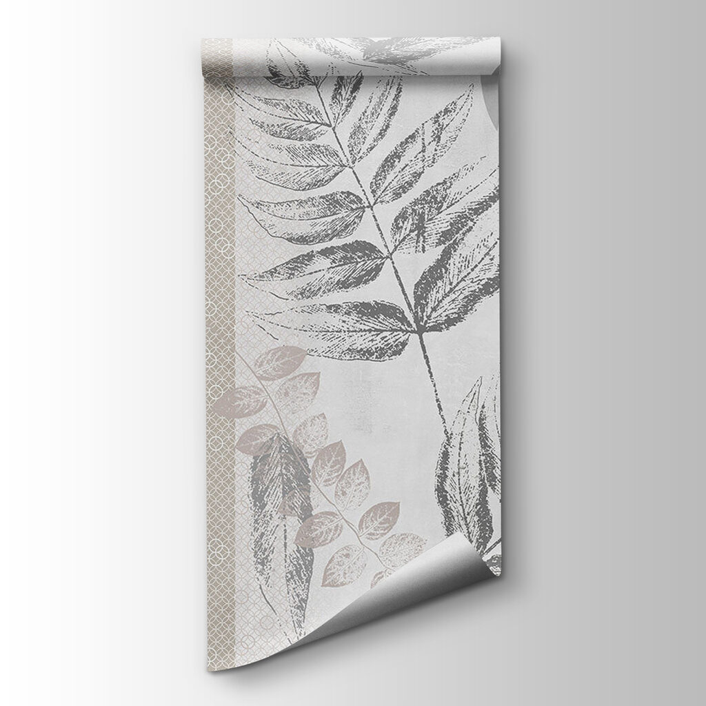 Sprigs over grey stripes — product view