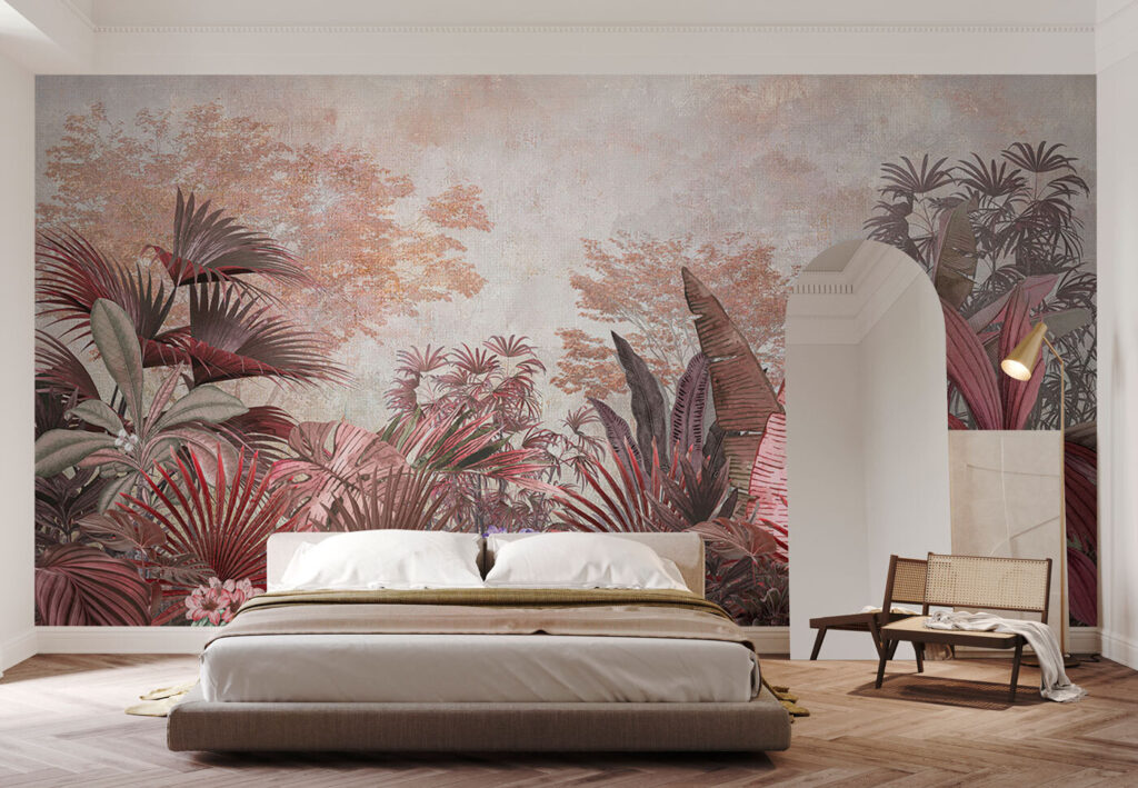Warm jungle on beige — interior 2