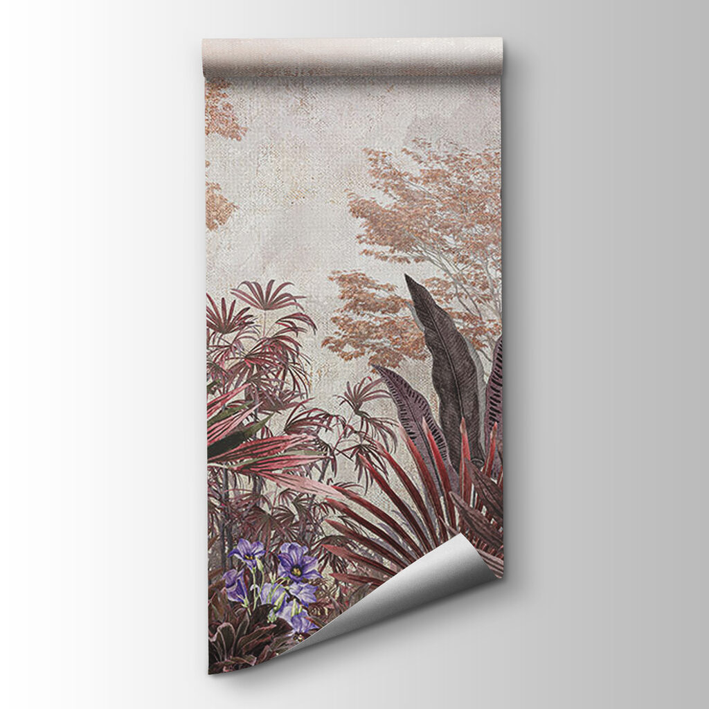 Warm jungle on beige — product view