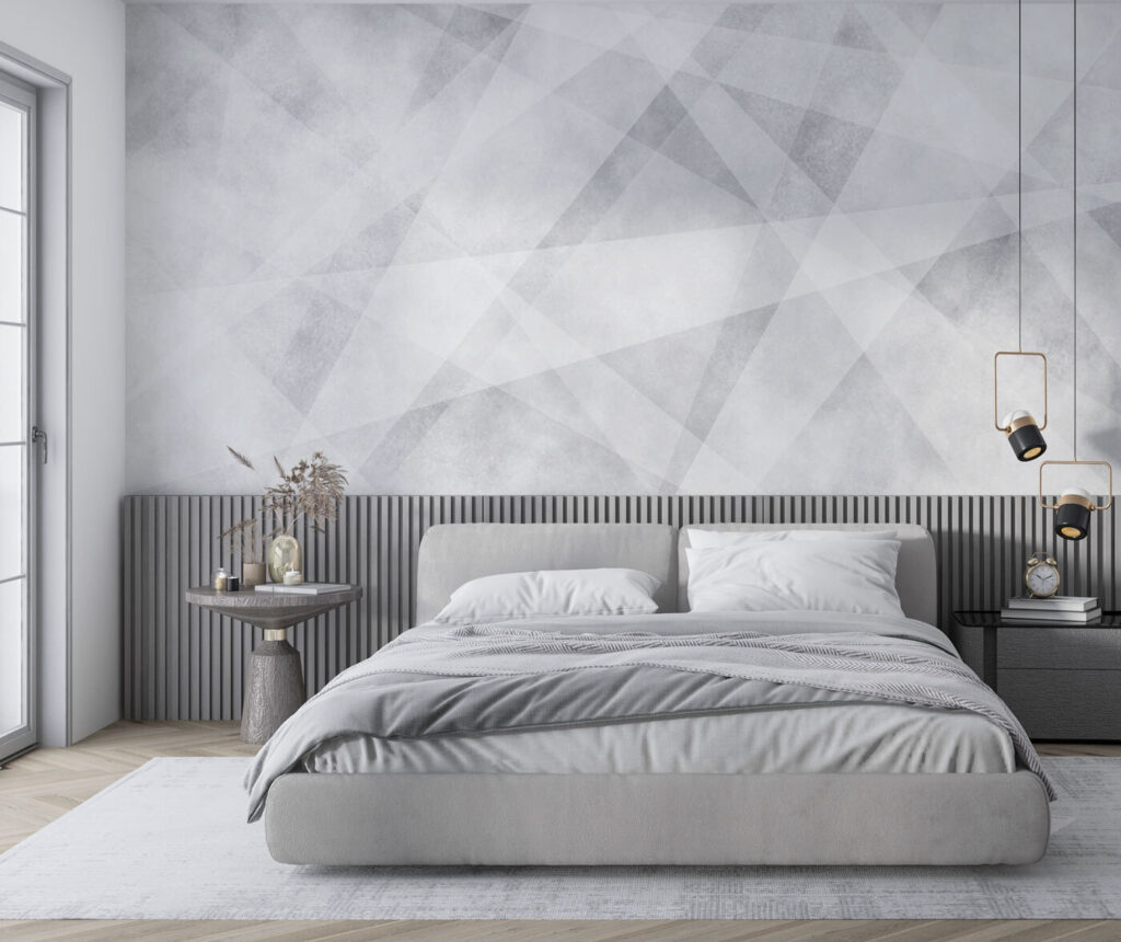 Pale overlapping triangles — interior 2