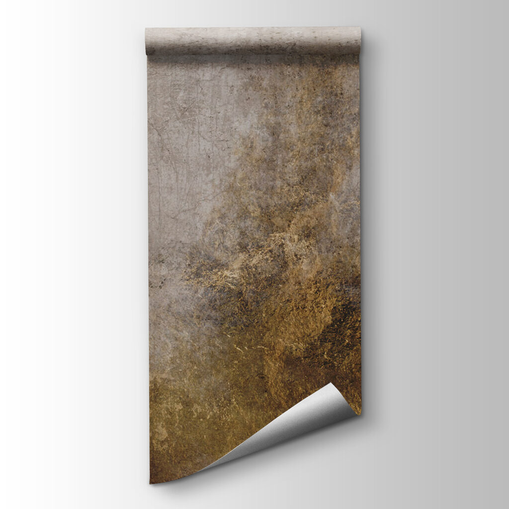 Ochre paint on grey — product view