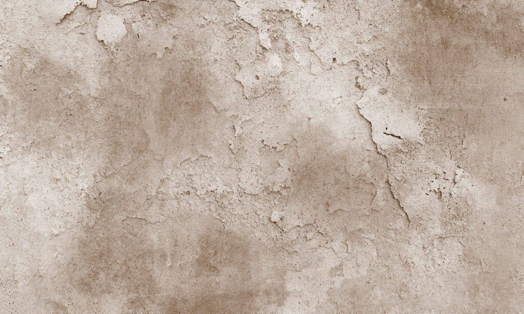 Cracks in peach paint — full design