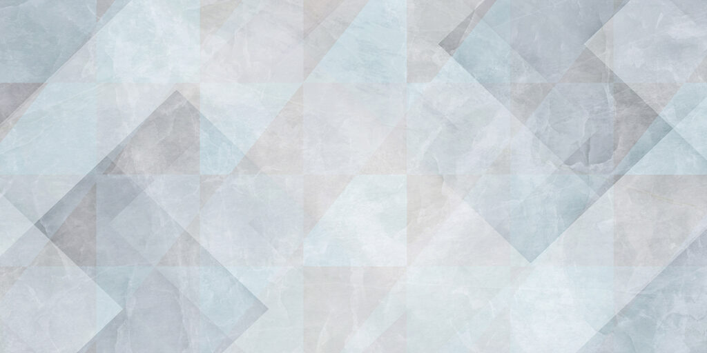 Blue geometry in layers — full design