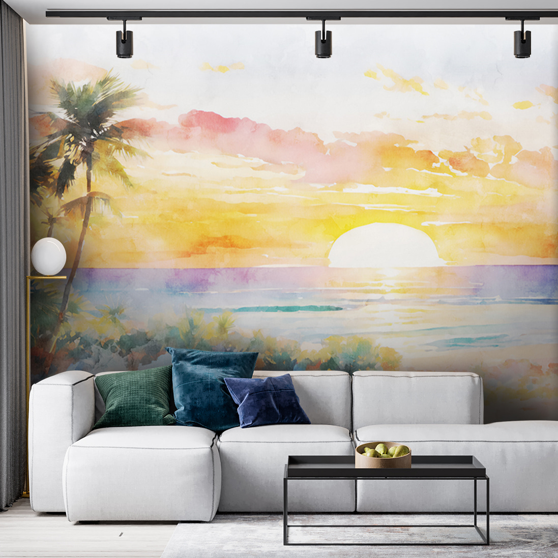 Island Evening in an interior