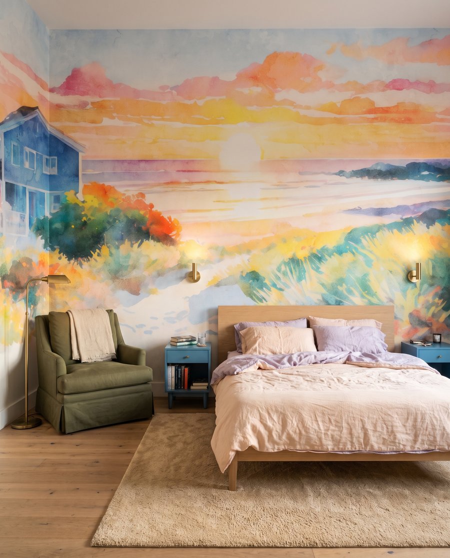 Beach House Evening — interior 2
