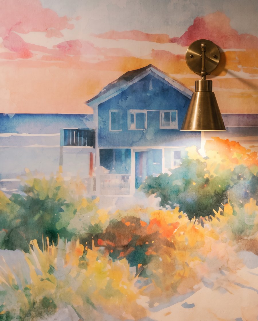 Beach House Evening — interior 6