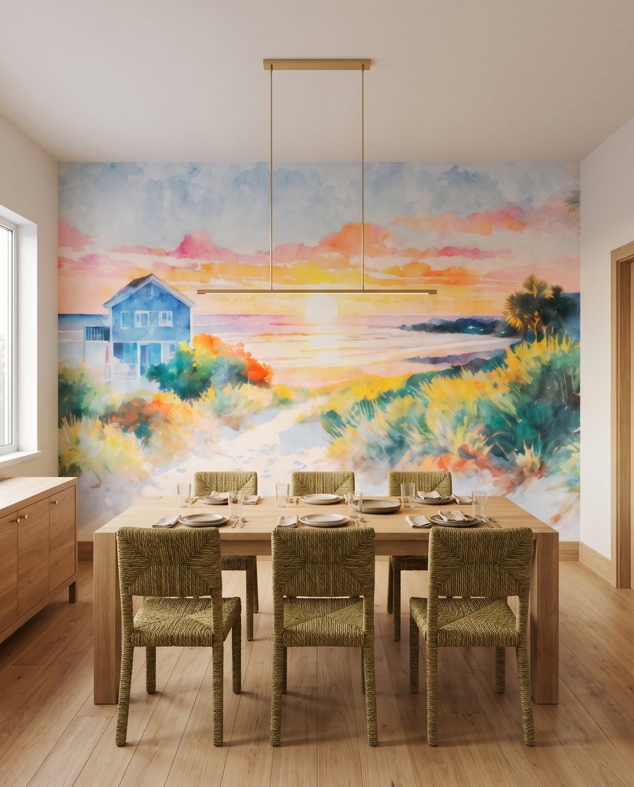 Beach House Evening — interior 7