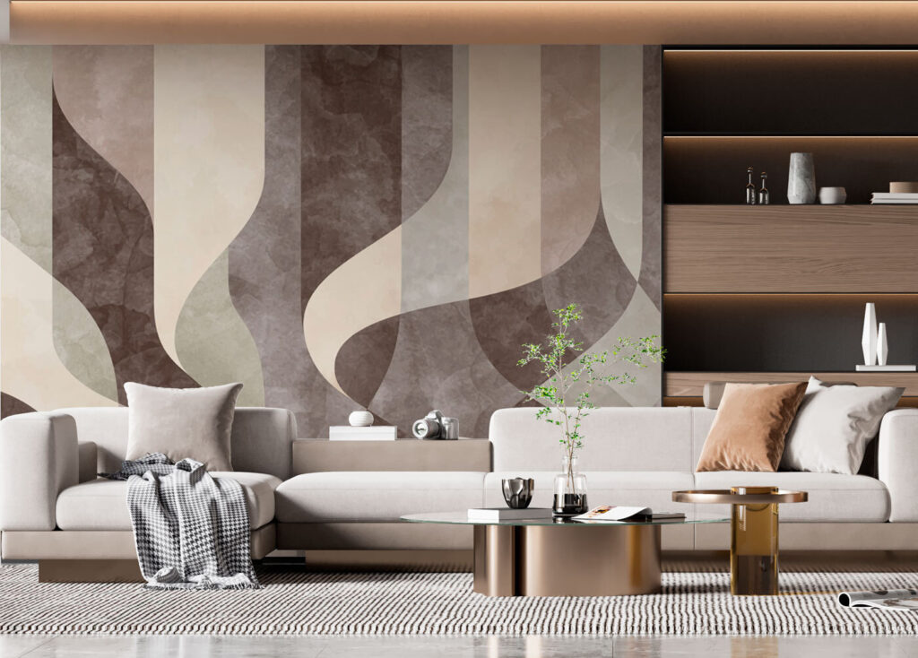 Ribbons weaving together — interior 3