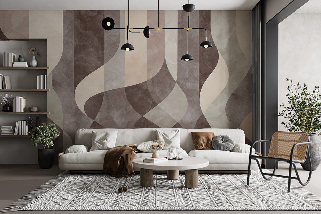 Ribbons weaving together — interior 4