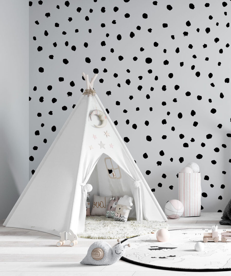 Scattered black dots — interior 2
