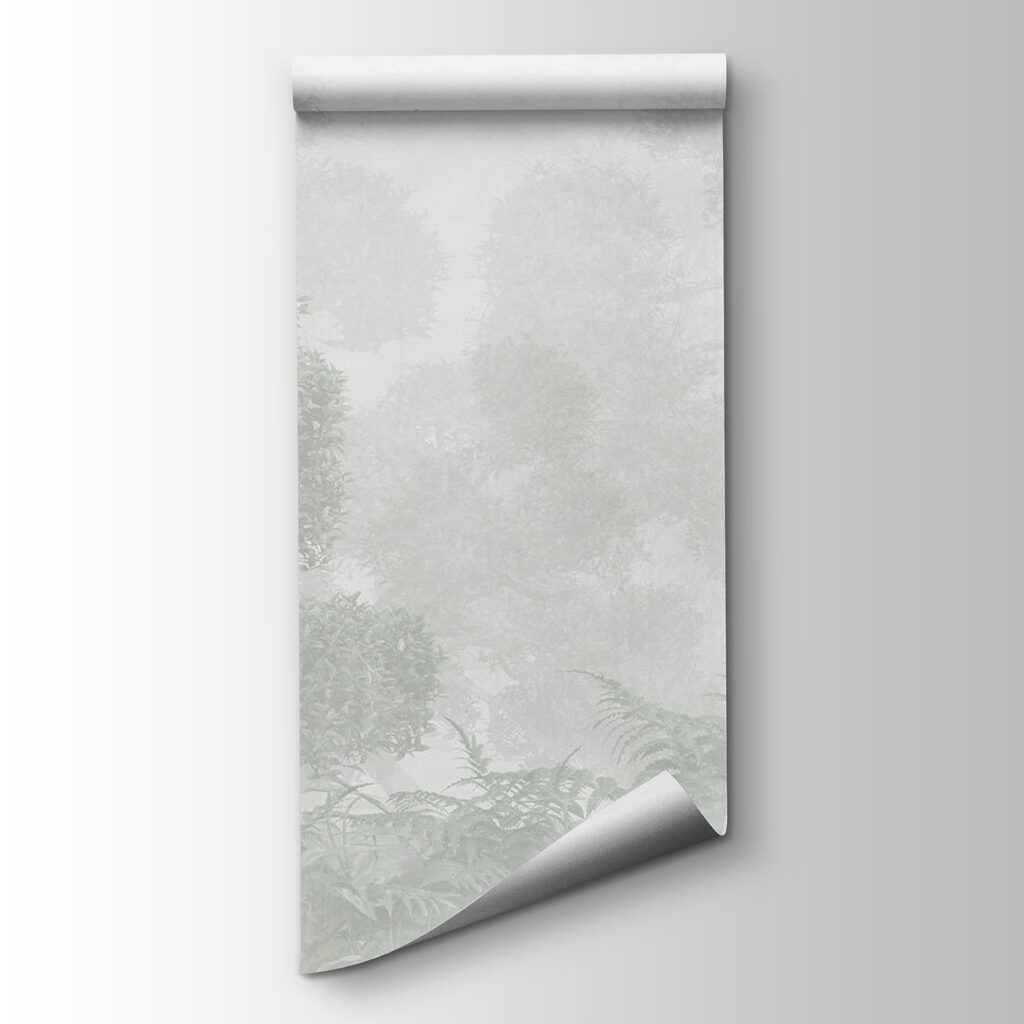 Pale treetops in haze — product view