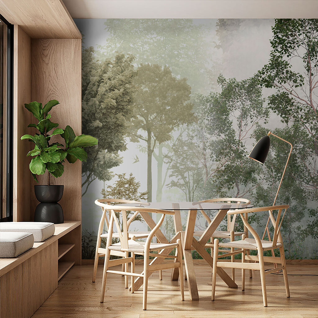 Green forest canopy — interior 5